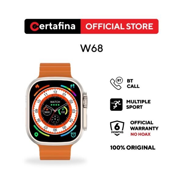 Certafina Iwo W68 + Free Cover Bluetooth Smartwatch
