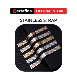 Certafina Strap Stainless Steel Ukuran 14/16/18/20/22mm