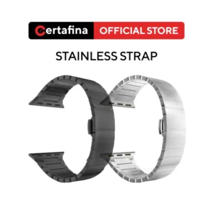 Certafina Stainless Steel Link Bracelet For Apple Watch 8 Ultra 49mm Band 45mm 44mm 42mm 41mm 40mm 38mm